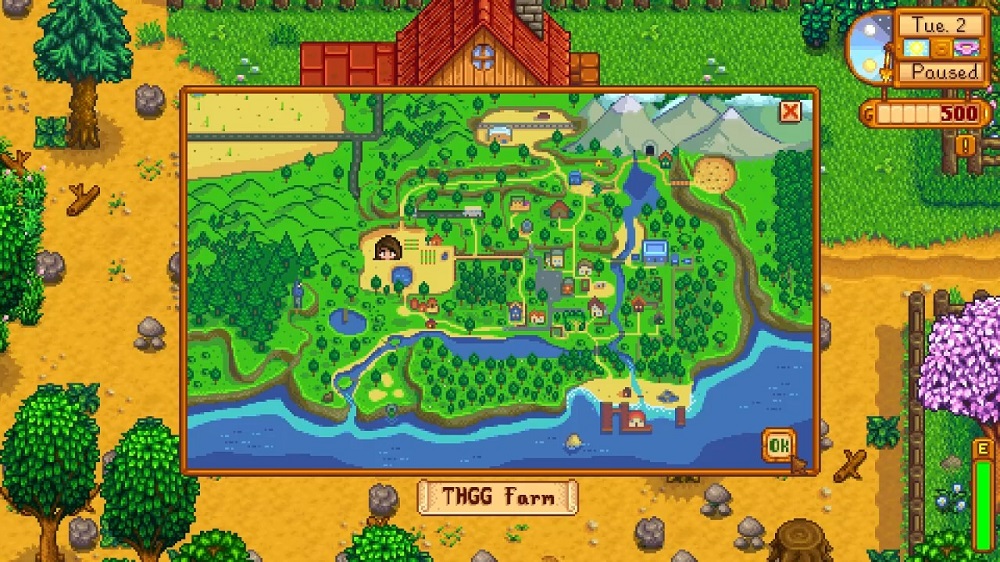 Stardew valley карта